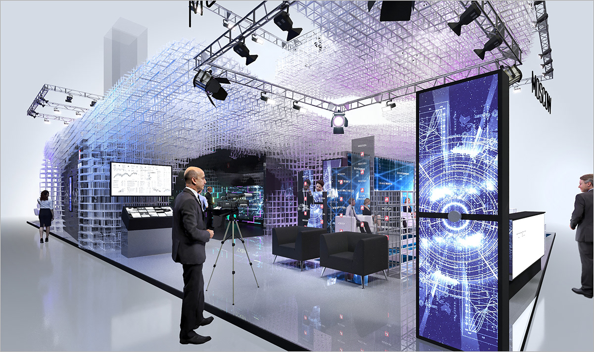 Moscow展會(huì)展臺(tái)案例