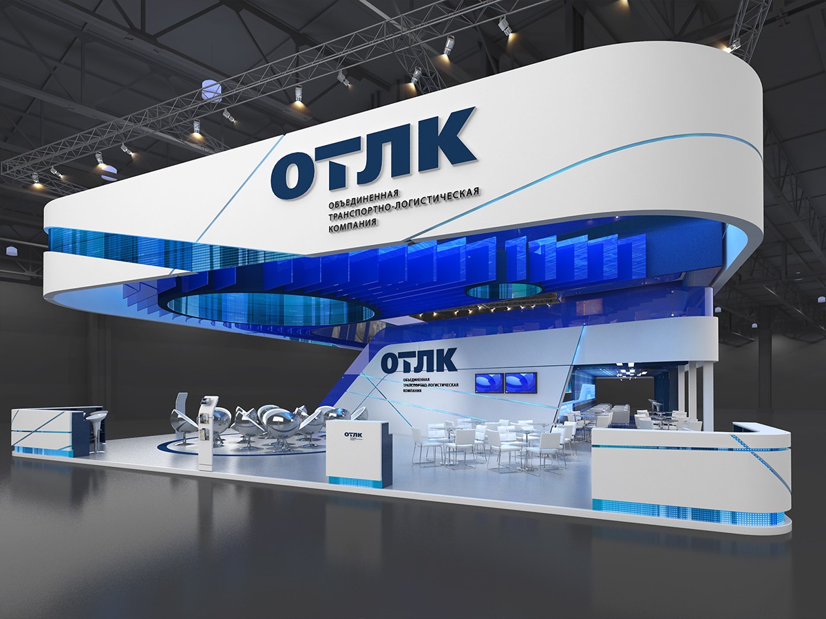 大型雙層展會(huì)效果圖