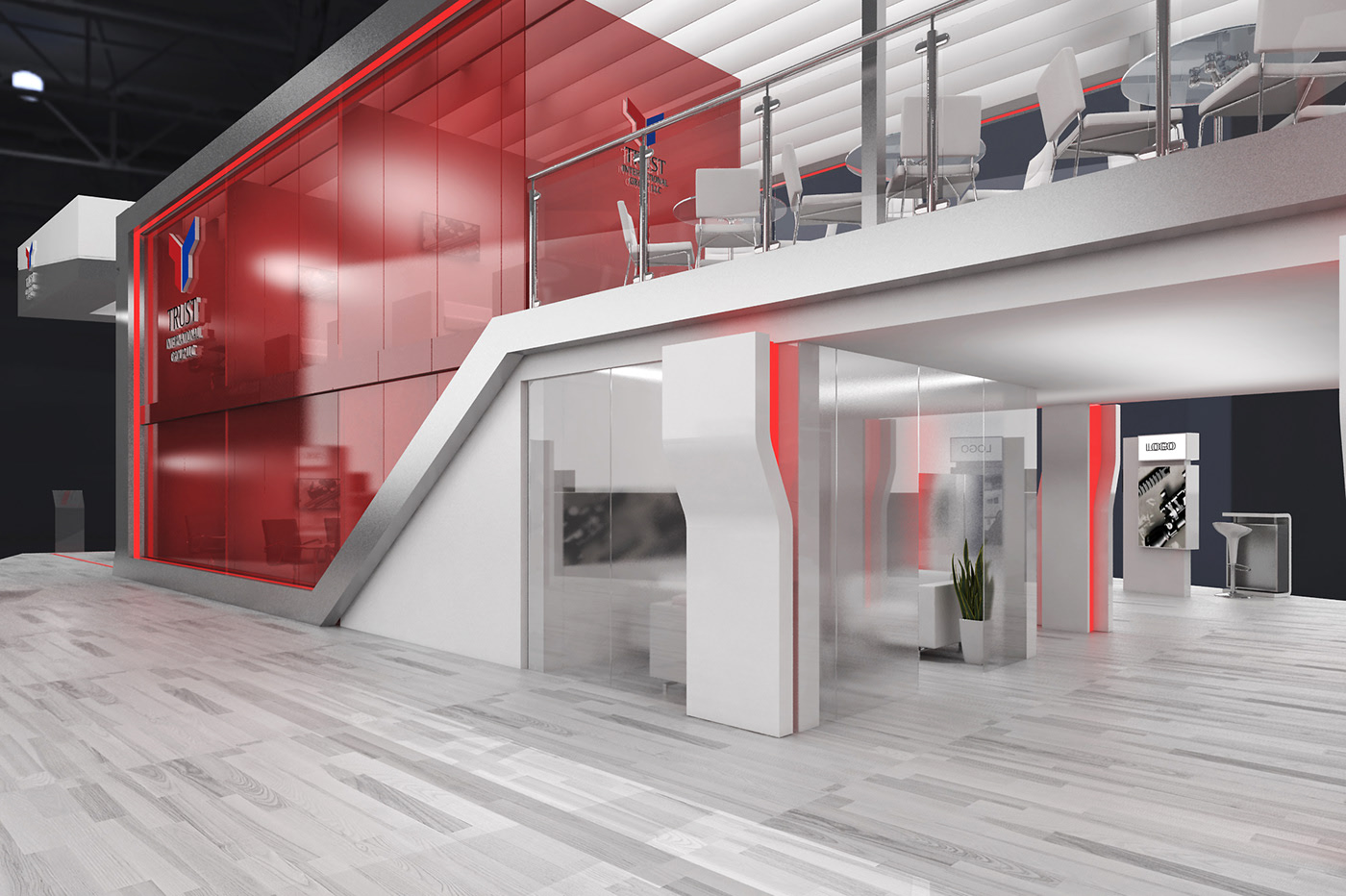 TRUST國外展臺搭建