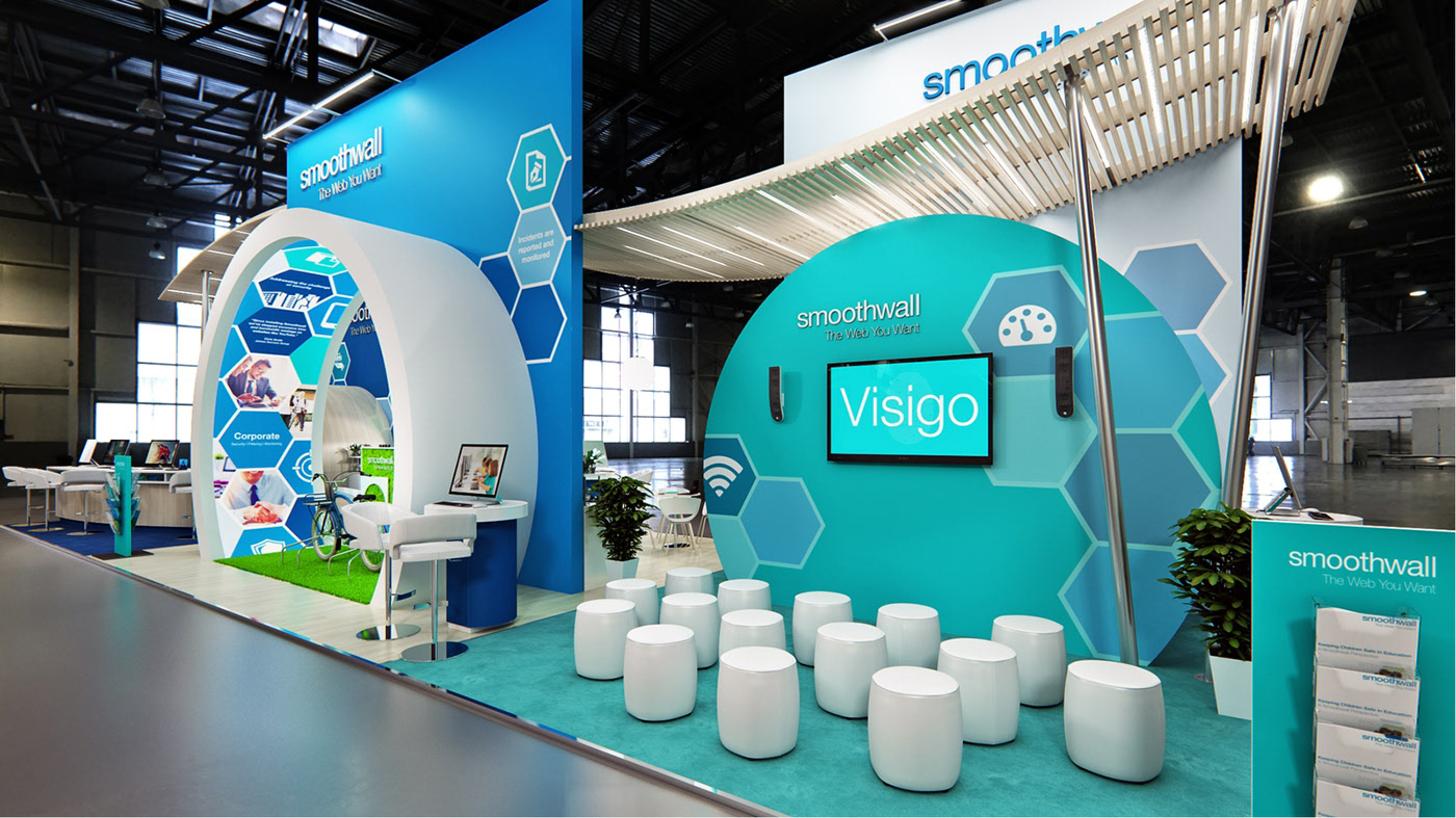 smoothwall展臺(tái)搭建效果圖